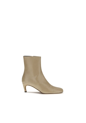 Proenza Schouler Beige Calf Leather Bos Taurus Ankle Boots - EU37/US7