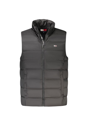 Tommy Hilfiger Black Nylon Men's Vest Jacket - M