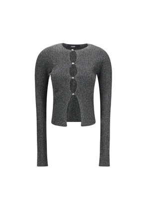 Amiri Black Viscose Cardigan - M