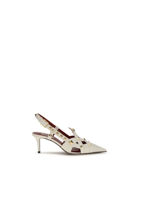 Valentino Garavani Beige Goatskin Pumps - EU37.5/US7.5