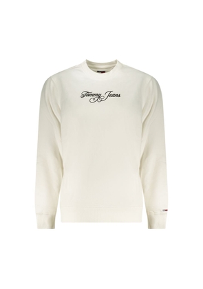 Tommy Hilfiger White Cotton Women's Sweatshirt - S