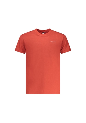 Tommy Hilfiger Rosso Cotton Men's T-Shirt - M
