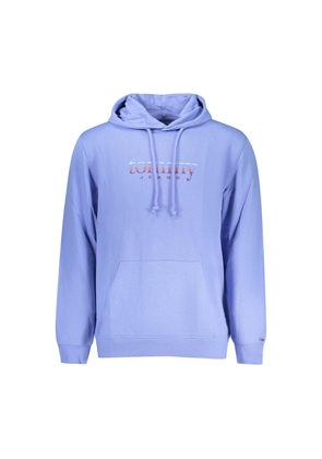 Tommy Hilfiger Azzurro Cotton Men's Sweatshirt - XXL