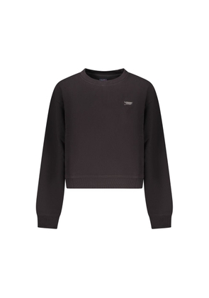 Tommy Hilfiger Black Cotton Women's Sweatshirt - S