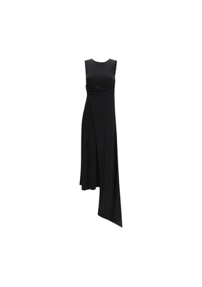 Ami Paris Black Viscose Casual Dress - XS