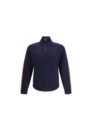 Gucci Blue Wool Trench Coat - M