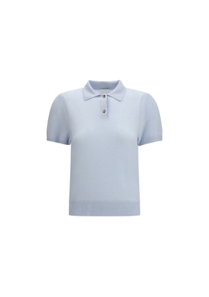 Allude Light Blue Cashmere Dress Shirt - M