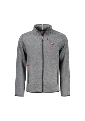 Norway 1963 Grigio Polyester Men Sweatshirt - L