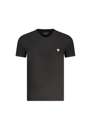 Guess Jeans Black Cotton Men's T-Shirt - L