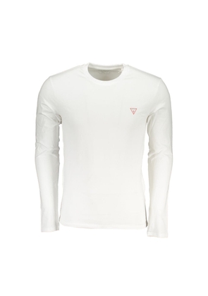 Guess Jeans White Cotton Men's T-Shirt - M