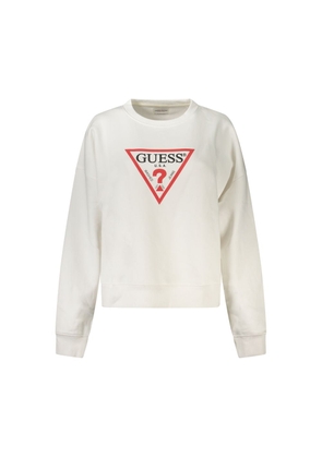 Guess Jeans Bianco Cotton Women Sweatshirt - XXL