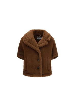 Max Mara Brown Alpaca Vicugna Pacos Coat - S-M