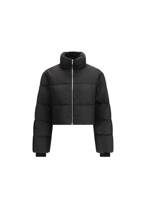Moncler x Rick Owens Black Polyester Full-Length Jacket - 0/XS