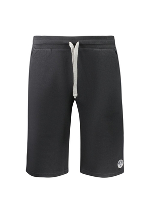 North Sails Black Cotton Men's Sweatpant - M