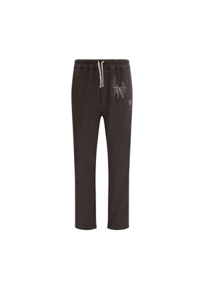 Moncler x Rick Owens Brown Cotton Athletic Pants - L
