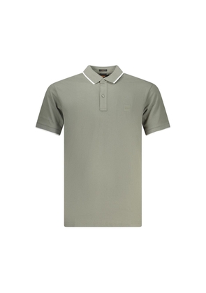 Hugo Boss Verde Cotton Men Polo Shirt - XXL