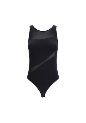 Wolford Black Polyamide Bodysuit - S