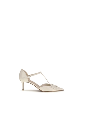 Valentino Garavani Black Calf Leather Bos Taurus High Heel Pumps - EU36.5/US6.5