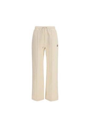Moncler Beige Cotton Athletic Pants - S