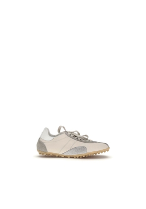 Margiela Beige Goatskin Athletic Sneakers - EU39/US9