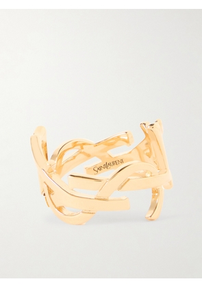 SAINT LAURENT - Scarf Gold-tone Ring - 6,5,10,8,9,7