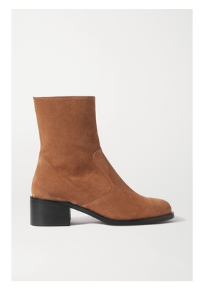 BY FAR - Lara Suede Ankle Boots - Brown - IT35,IT36,IT37,IT38,IT39,IT40,IT41