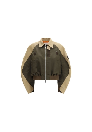 Sacai Bicolor Cotton Bomber - 3
