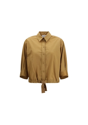 Forte_Forte Bicolor Cotton Shortsleeve Shirt - 1