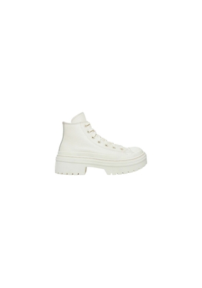 Converse White Recycled Leather High Heel Pumps - EU37.5/US7.5