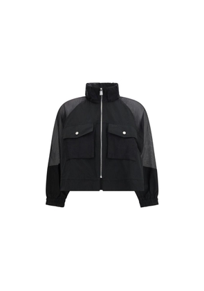 PINKO Black Polyester Shell Jacket - XS