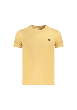 Timberland Beige Cotton Men T-Shirt - L