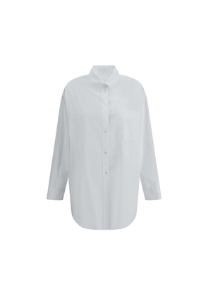 The Row White Cotton Dress Shirt - 4