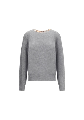 Burberry Gray Cotton Sweatshirt - S