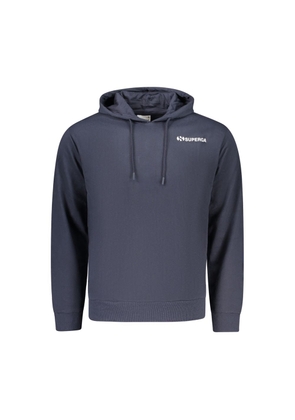 Superga Blue Cotton Men's Sweatshirt - L