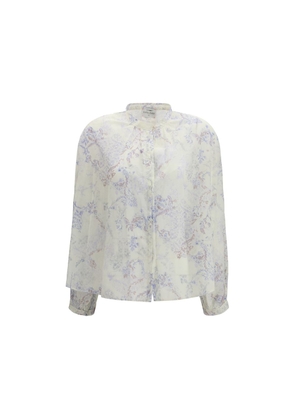 Forte_Forte Multicolor Cotton Pattern Shirt - 2