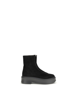 The Row Black Rubber Ankle Boots - EU40/US10
