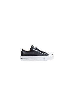 Converse Black Leather Low Top Sneakers - EU39/US9