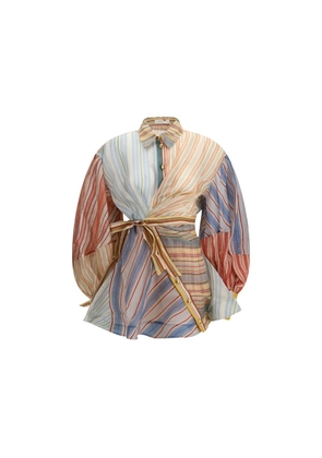 Zimmermann Multicolor Linen Casual Dress - 1