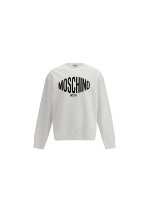 Moschino White Cotton Sweatshirt - S