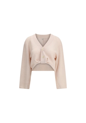 R13 Beige Cashmere Cardigan - S