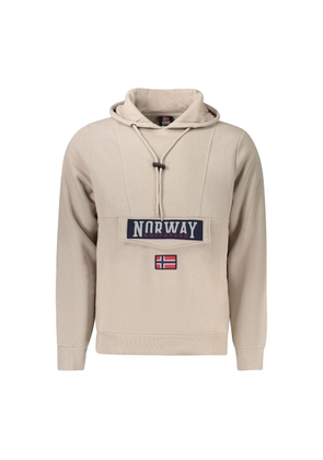 Norway 1963 Beige Cotton Men Sweater - XXL
