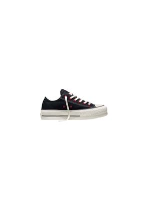Converse Black Fabric Platform Sneakers - EU37/US7