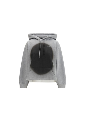 MM6 Gray Cotton Sweatshirt - M