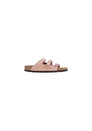 Birkenstock Multicolor Leather Flat Sandals - EU37/US7