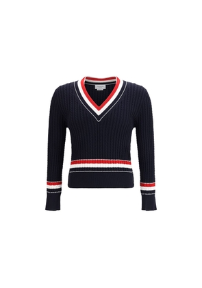 Thom Browne Blue Cotton Sweatshirt - 2