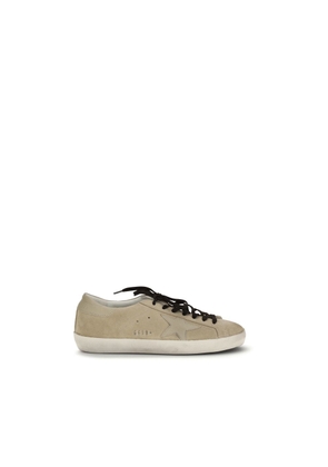 Golden Goose Beige Calf Leather Bos Taurus Low Top Sneakers - EU44/US11