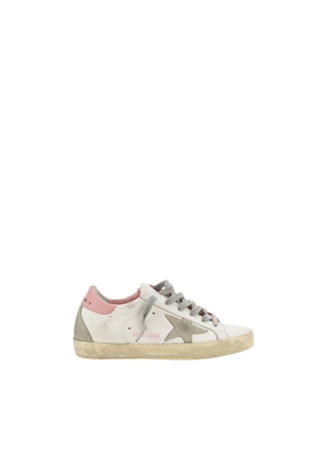 Golden Goose White Calf Leather Bos Taurus Low Top Sneakers - EU41/US11