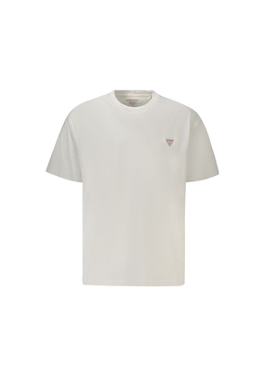 Guess Jeans Bianco Organic Cotton Men's T-Shirt - M
