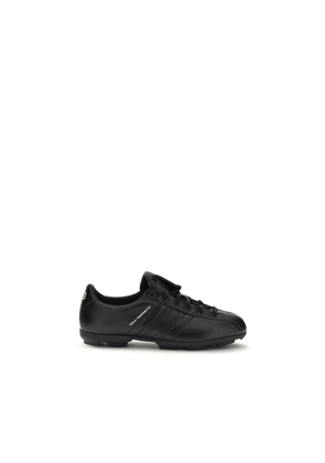 Y-3 Black Calf Leather Bos Taurus Athletic Sneakers - EU43/US10