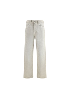 Haikure Gray Cotton Straight-Leg Jeans - W30